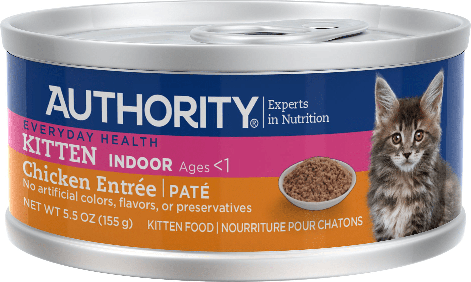 Authority Everyday Health Indoor Kitten Food Chicken